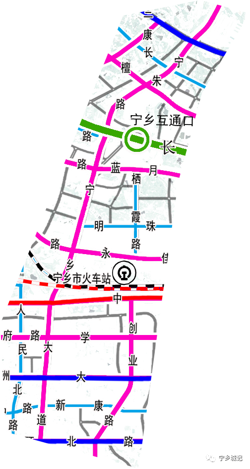 宁乡最新交通规划图发布，揭示未来城市流动新蓝图
