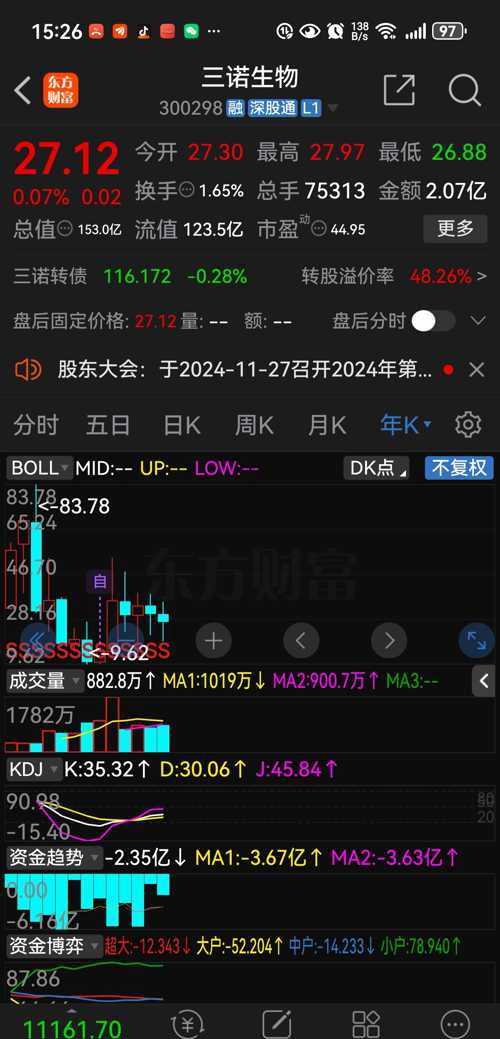三诺生物股票最新动态报告，最新消息全面解析